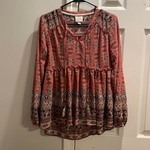 Knox Rose babydoll top